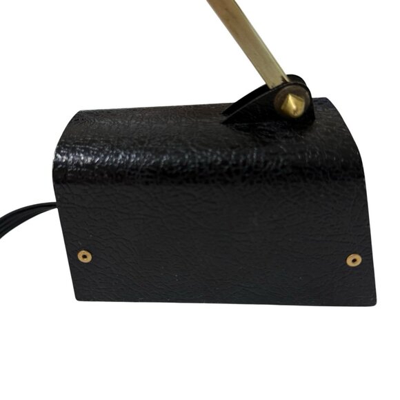 Dazor Adjustable Desk Lamp Black Small MCM 60's Works Hi/Low Setting Vintage - Picture 6 of 11